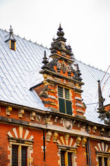 Obraz premium It's Historic center of Haarlem, Netherlands