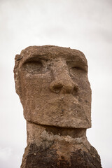 Obraz premium It's Moai in the Rapa Nui National Park, Easter Island, Chile, S