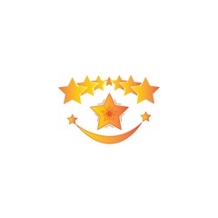 star logo icon vector