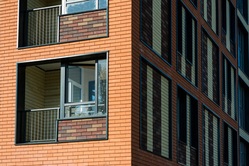 Multistorey concrete apartment