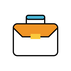 portfolio briefcase documents fill style icon