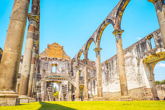 Stone Town "Tecali de Herrera" in Puebla, Mexico
