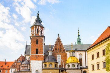 It's Wawel Cathedral in the Wawel Royal Castle in Krakow, Poland