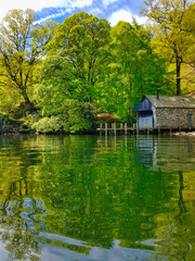 Obraz premium autumn landscape with a lake