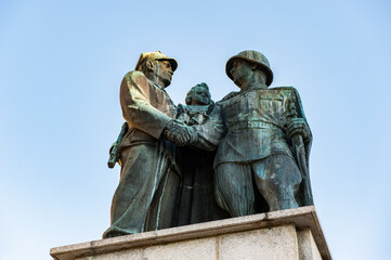 It's Monument to the soldiers in Legnica, Poland