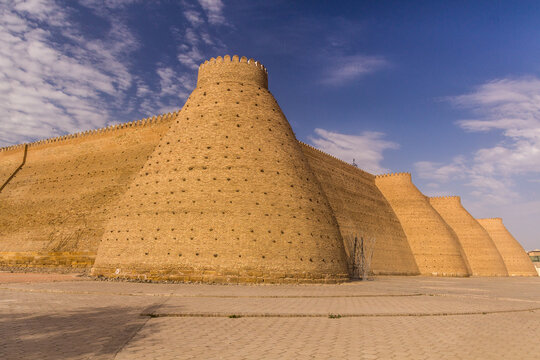 Ark of Bukhara fortification walls, Uzbekistan