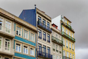Obraz premium Architecture of the Douro valley, Porto, Portugal