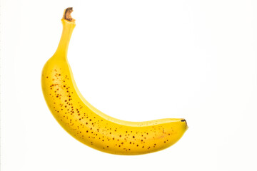 A yellow banana