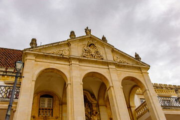 Fototapeta premium University of Coimbra, one of the oldest universities in the world. UNESCO World Heritage site.