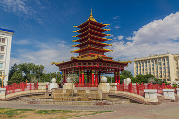 Pagoda of Seven Days in Elista, Russia.