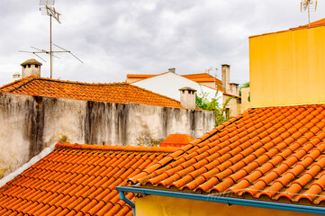 Beautiful architecture of the Historic center of Coimbra, Portugal. World Heritage site by UNESCO...