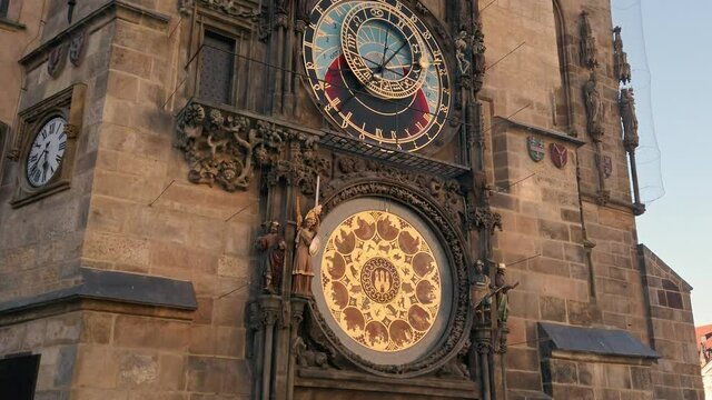 Prague Astronomical Clock (Prague Orloj) is a medieval astronomical clock located in the Old Town Square in Prague