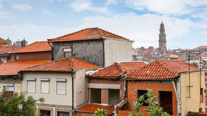Fototapeta na wymiar It's Beautiful cityscape of Porto