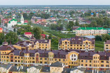 View of the old town of Tobolsk, Russia