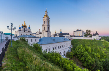 Fototapeta na wymiar Kremlin in Tobolsk, Tyumen region, Russia