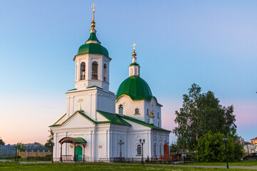 Fototapeta na wymiar Peter and Paul Church in Tobolsk, Russia