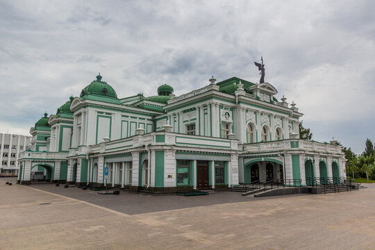 Omskiy Akademicheskiy Teatr Dramy (Omsk Academic Drama Theater) in Omsk, Russia