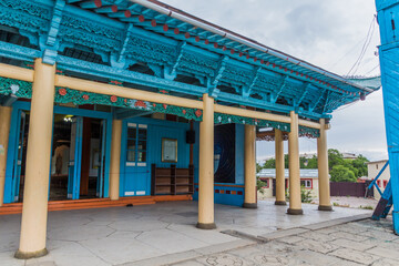 Dungan Mosque in Karakol, Kyrgyzstan