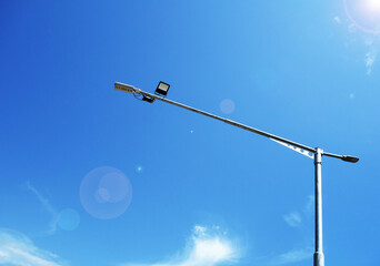 Electric street and road lighting, LED lighting