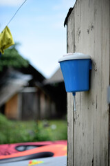Washstand in the village