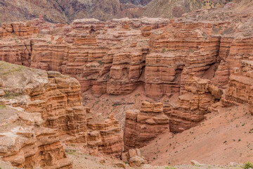 Charyn Canyon of Sharyn River in Kazakhstan