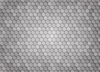 Honeycomb dark background. Vector stock illustration for poster or banner