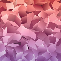 Abstract cubes background