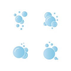 Bubble  icon vector