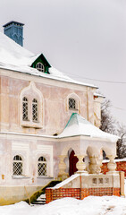 Infirmarive of  the Fedorov town, complex of buildings in the town of Pushkin, near St.Petersburg,...