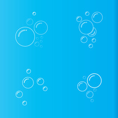 Bubble  icon vector