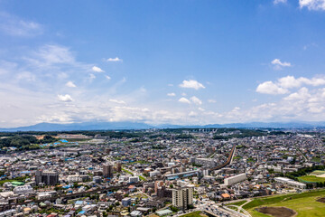 Fototapeta na wymiar 東京都多摩市方面の空撮写真_07