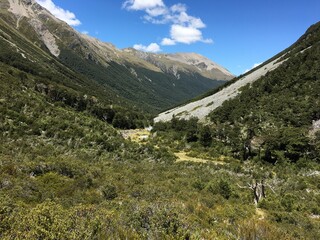 waiau pass valley view