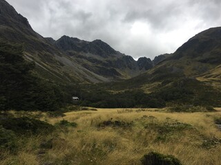 upper travers hut view 