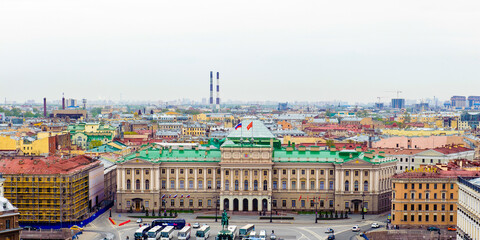 Isaakiev Square in Saint Petersburg
