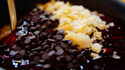 Müslibowl Dunkle Schokolade