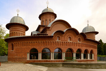 Arges Monastery, a Romanian Orthodox monaster in Curtea de Argeș, Romania
