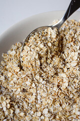 Oats close up