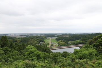 高台からの風景