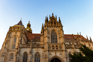 Fototapeta na wymiar Cathedral of St. Elizabeth, Kosice, eastern Slovakia.