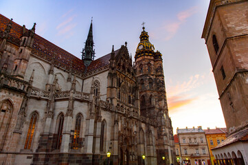 Cathedral of St. Elizabeth, Kosice, eastern Slovakia.