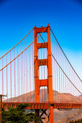 Fototapeta na wymiar It's Golden Gate Bridge, San Francisco, California, United States of America