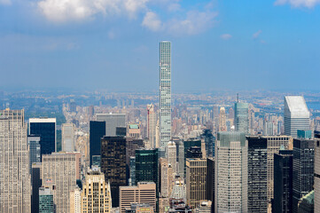 Fototapeta na wymiar Architecture of Manhattan, New York, NY, United States of Americs