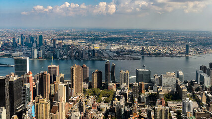 Rooftops of the buildings of Manhattan, New York, NY, United States of Americs
