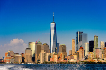 Obraz premium Manhattan Downtown, New York, NY, United States of Americs