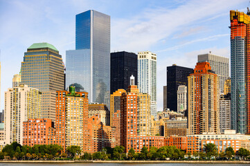 Fototapeta na wymiar It's Lower Manhattan, New York City, United States of America