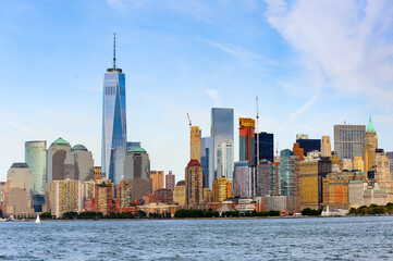 It's Architecture of the Lower Manhattan, New York City, United States of America