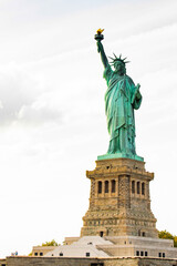 Fototapeta na wymiar It's Statue of Liberty, New York city, United States of America