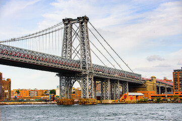 It's Brooklyn bridge, New York City, United States of America
