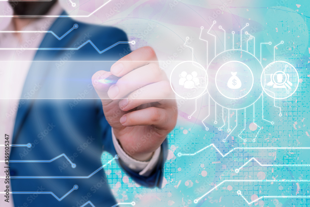 Poster system administrator control, gear configuration settings tools concept.