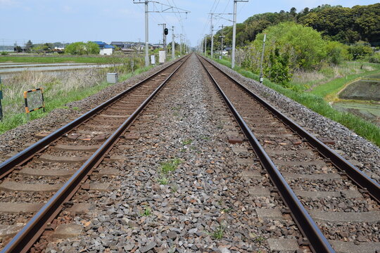 常磐線の鉄道線路